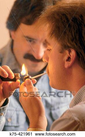 Stock Image - Smoking crack illustration. Fotosearch
