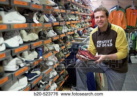 Sneakers. Sports clothing shop. Elgoibar, Gipuzkoa, Euskadi. Spain. View Large Photo Image Stock Photograph - Sneakers. Sports clothing shop. Elgoibar, Gipuzkoa, Euskadi. Spain.. Fotosearch