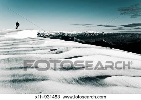 Snow cap and the walker, Ribiers, Hautes-Alpes, Southern France View Large Photo Image Stock Image - Snow cap and the walker, Ribiers, Hautes-Alpes, Southern France. Fotosearch