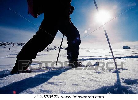Snow rackets. Monte Pora. Valseriana. Lombardia. Italy. View Large Photo Image Stock Image - Snow rackets. Monte Pora. Valseriana. Lombardia. Italy.. Fotosearch