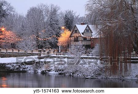Snowfall at Beale's Corner on the River Severn, Bewdley, Worcestershire, England, Europe View Large Photo Image Stock Image - Snowfall at Beale's Corner on the River Severn, Bewdley, Worcestershire, England, Europe. Fotosearch
