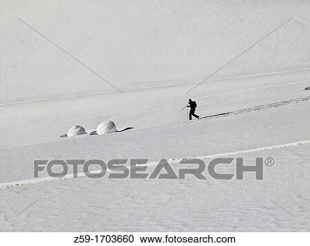 snowshoe trekker - area of amden - canton of st gall - switzerland View Large Photo Image Stock Image - snowshoe trekker - area of amden - canton of st gall - switzerland. Fotosearch
