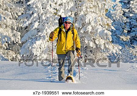 Snowshoeing on Deadline Ridge high above Rock Creek Canyon in the Goose Creek Mountains in southern Idaho View Large Photo Image Stock Image - Snowshoeing on Deadline Ridge high above Rock Creek Canyon in the Goose Creek Mountains in southern Idaho. Fotosearch