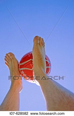 Soccer ball. View Large Photo Image Stock Image - Soccer ball.. Fotosearch