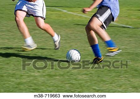 Stock Image - Soccer, Sun Valley, Idaho, USA. Fotosearch