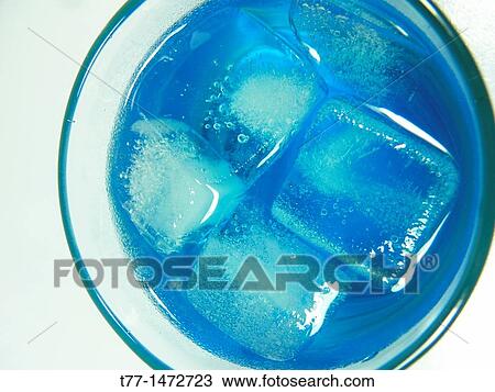 Soft drink in a Glass with Ice View Large Photo Image Stock Image - Soft drink in a Glass with Ice. Fotosearch