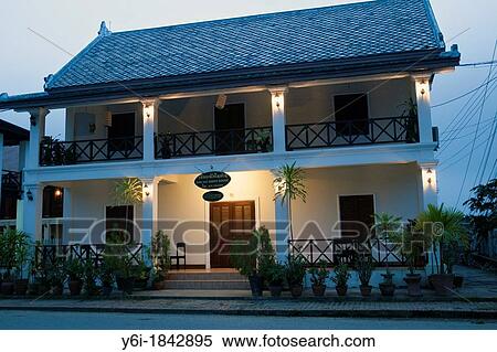 Stock Photography - Sok Xai Guest House Luang Prabang Laos. Fotosearch