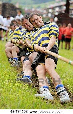? Sokatira? (tug of war), rural basque sport. Basque Country, Spain View Large Photo Image Stock Image - ? Sokatira? (tug of war), rural basque sport. Basque Country, Spain. Fotosearch