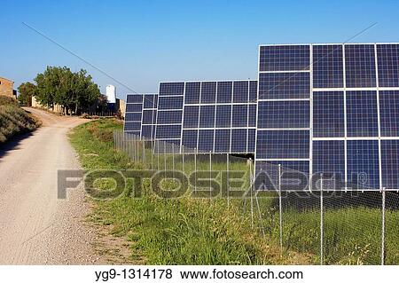 Solar Energy LLeida Spain View Large Photo Image Stock Photo - Solar Energy LLeida Spain. Fotosearch