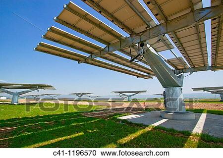 Solar energy plant, Navarra, Spain View Large Photo Image Stock Image - Solar energy plant, Navarra, Spain. Fotosearch