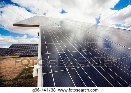 Stock Photo - Solar panel. Fotosearch