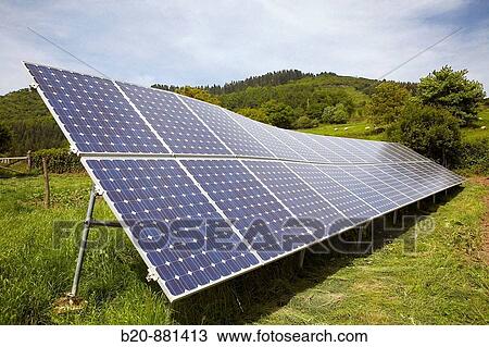 Solar panels, Beizama, Guipuzcoa, Basque Country, Spain View Large Photo Image Stock Image - Solar panels, Beizama, Guipuzcoa, Basque Country, Spain. Fotosearch