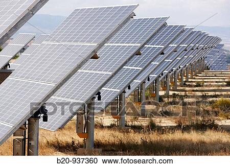 Solar panels, photovoltaics, solar power plant, Arguedas, Navarre, Spain View Large Photo Image Stock Image - Solar panels, photovoltaics, solar power plant, Arguedas, Navarre, Spain. Fotosearch