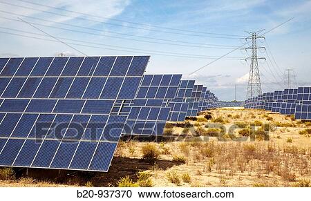 Solar panels, photovoltaics, solar power plant, Tudela, Navarre, Spain View Large Photo Image Stock Image - Solar panels, photovoltaics, solar power plant, Tudela, Navarre, Spain. Fotosearch