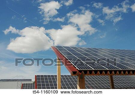 Solar Powerstation View Large Photo Image Stock Photo - Solar Powerstation. Fotosearch