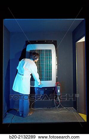 Solar Simulator. Tests to measure the efficiency of modules and solar panels. Energy and Environment Division. Research and Innovation. Donostia. San Sebastian. Gipuzkoa. Basque Country. Spain. Europe. View Large Photo Image Stock Photo - Solar Simulator. Tests to measure the efficiency of modules and solar panels. Energy and Environment Division. Research and Innovation. Donostia. San Sebastian. Gipuzkoa. Basque Country. Spain. Europe.. Fotosearch
