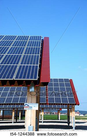Solarfield View Large Photo Image Stock Photo - Solarfield. Fotosearch