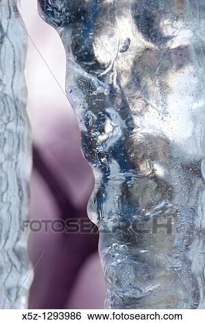 Some icicles with various color effects View Large Photo Image Stock Photograph - Some icicles with various color effects. Fotosearch