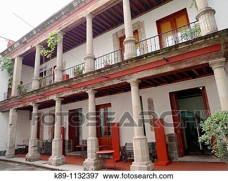 Stock Photo - Sor Juana Cloister. Ciudad de M? xico.. Fotosearch