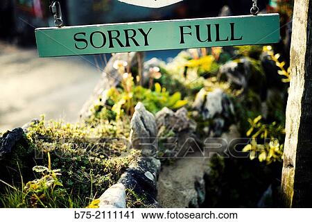 Sorry Full ad, in the garden of a BB in Grassington, Yorkshire Dales, England, UK, Europe View Large Photo Image Stock Image - Sorry Full ad, in the garden of a BB in Grassington, Yorkshire Dales, England, UK, Europe. Fotosearch
