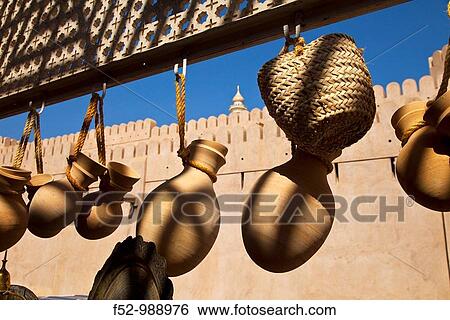Stock Photograph - Souk. Nizwa Town. Oman. Persian Gulf. Arabia, Middle East.. Fotosearch