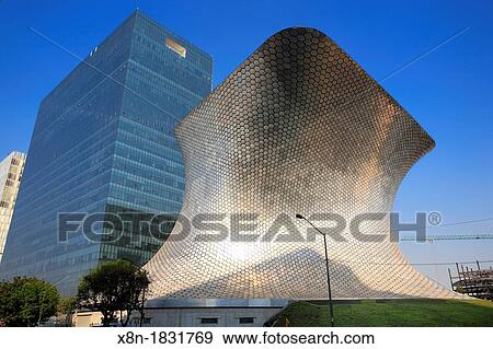 Stock Photo - Soumaya museum 2009, Mexico DF, Mexico. Fotosearch