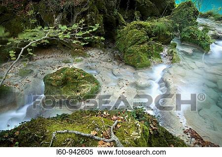 Source of the River Urederra in Urbasa Natural Park Navarre Spain View Large Photo Image Stock Photography - Source of the River Urederra in Urbasa Natural Park Navarre Spain. Fotosearch
