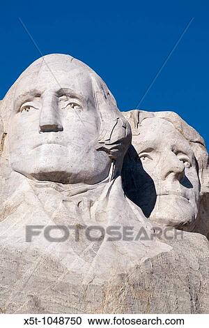 Stock Image - South Dakota SD USA, Mount Rushmore National Monument. Fotosearch