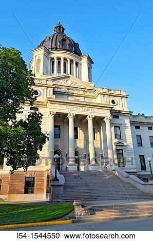Stock Image - South Dakota State Capitol Building Complex. Fotosearch