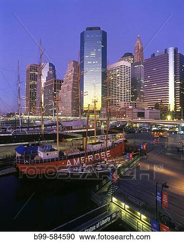 South Street seaport, downtown, Manhattan, New York, USA. View Large Photo Image Stock Image - South Street seaport, downtown, Manhattan, New York, USA.. Fotosearch