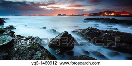 South wind on the Rebanal coast at sunrise, Castro Urdiales, Cantabria, Spain View Large Photo Image Stock Image - South wind on the Rebanal coast at sunrise, Castro Urdiales, Cantabria, Spain. Fotosearch