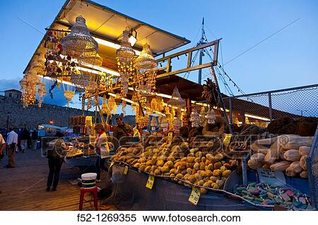 Souvenir shops and seafood at the commercial port, City of Rhodes, Rhodes Island, Dodecanese, Greece, Mediterranean Sea. View Large Photo Image Stock Photography - Souvenir shops and seafood at the commercial port, City of Rhodes, Rhodes Island, Dodecanese, Greece, Mediterranean Sea.. Fotosearch