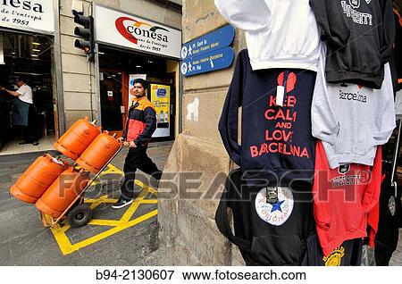 Souvenirs, Pla? a Sant Jaume square, Gothic area, Ciutat Vella district, Barcelona, Catalonia, Spain View Large Photo Image Stock Photo - Souvenirs, Pla? a Sant Jaume square, Gothic area, Ciutat Vella district, Barcelona, Catalonia, Spain. Fotosearch