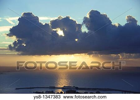 Spain, Balearic Islands, Mallorca, Sunrise on the Bay of Palma View Large Photo Image Stock Image - Spain, Balearic Islands, Mallorca, Sunrise on the Bay of Palma. Fotosearch