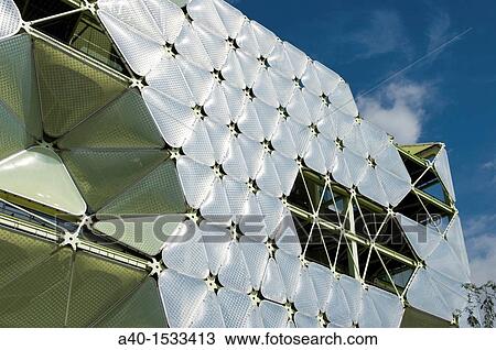 Spain Barcelona Contemporary architecture in the area 22@. Media-TIC Building (2010) designed by architec Enric Ruiz-Geli. View Large Photo Image Stock Image - Spain Barcelona Contemporary architecture in the area 22@. Media-TIC Building (2010) designed by architec Enric Ruiz-Geli.. Fotosearch