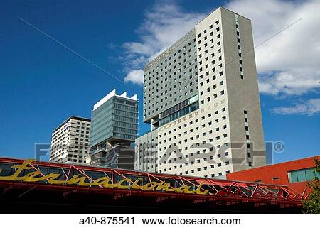 Spain Barcelona Contemporary architecture in the area Forum View Large Photo Image Stock Image - Spain Barcelona Contemporary architecture in the area Forum. Fotosearch
