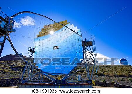 Spain, Canary Islands, La Palma, Roque de los Muchachos observatory with MAGIC IACT telescope View Large Photo Image Stock Photography - Spain, Canary Islands, La Palma, Roque de los Muchachos observatory with MAGIC IACT telescope. Fotosearch