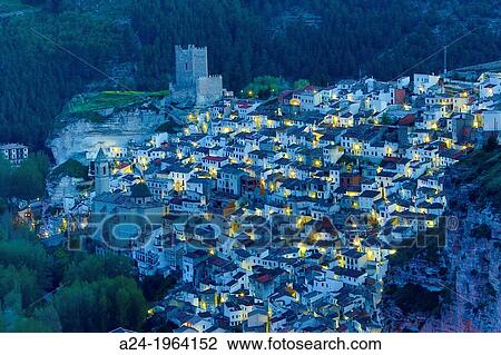 Spain, Castilla La Mancha Region, Albacete Province, Alcala del Jucar City. View Large Photo Image Stock Image - Spain, Castilla La Mancha Region, Albacete Province, Alcala del Jucar City.. Fotosearch