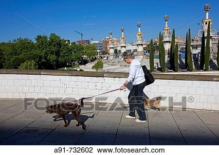 Spain, Catalunya, Barcelona, Parc de l? Espanya Industrial (Architect: Luis Pea Ganchegui) View Large Photo Image Stock Image - Spain, Catalunya, Barcelona, Parc de l? Espanya Industrial (Architect: Luis Pea Ganchegui). Fotosearch
