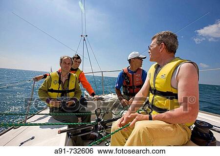 Spain, Catalunya, Barcelona, sailing View Large Photo Image Stock Photograph - Spain, Catalunya, Barcelona, sailing. Fotosearch
