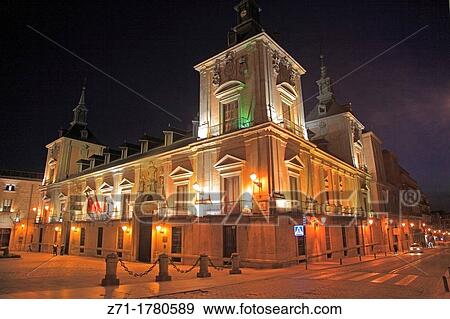 Spain, Madrid, Plaza de la Villa, Ayuntamiento, former City Hall, View Large Photo Image Stock Photo - Spain, Madrid, Plaza de la Villa, Ayuntamiento, former City Hall,. Fotosearch