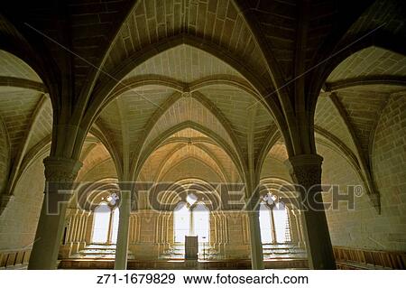 Spain Poblet View Large Photo Image Stock Photo - Spain Poblet. Fotosearch