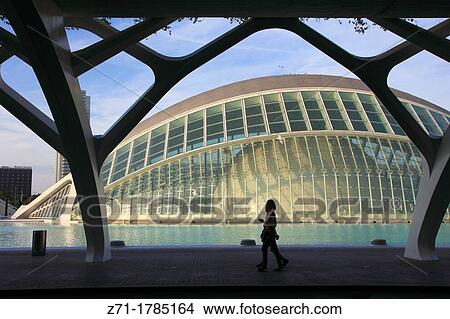 Spain, Valencia, City of Arts and Sciences, Hemisferic, View Large Photo Image Picture - Spain, Valencia, City of Arts and Sciences, Hemisferic,. Fotosearch