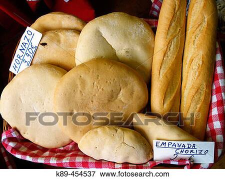 Stock Photo - Spanish breads. Fotosearch