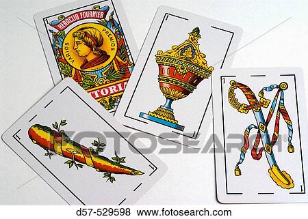 Spanish cards View Large Photo Image Stock Photo - Spanish cards. Fotosearch