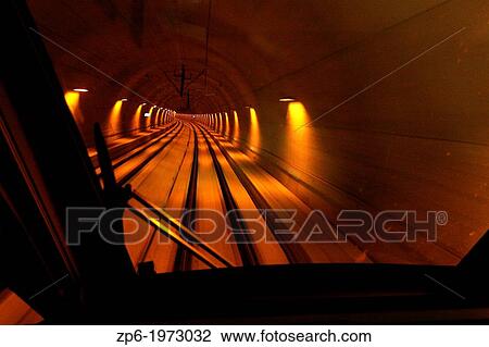 Stock Image - Spanish high speed train AVE Madrid-Valencia, Spain. Fotosearch
