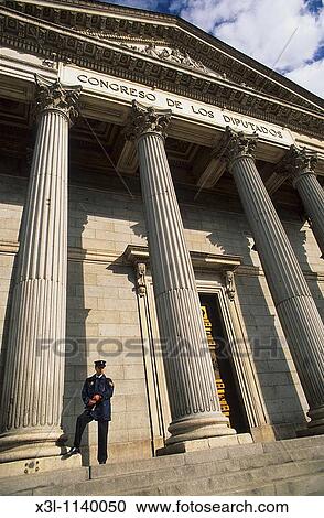 Spanish Parliament building Las Cortes Clasic art Madrid Spain View Large Photo Image Stock Image - Spanish Parliament building Las Cortes Clasic art Madrid Spain. Fotosearch