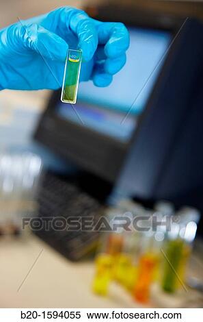 Stock Photography - Spectrophotometer UV / VIS Laboratory Analysis. Fotosearch