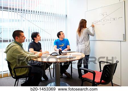 Stock Photo - Speech processing diagram, 3D animation and interactive virtual environments, Vicomtech-IK4 Visual Interaction and Communication Technologies Centre, applied research centre for Interactive Computer Graphics and Multimedia. Fotosearch
