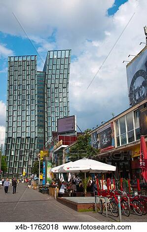 Spielbudenplatz square along Reeperbahn street Sankt Pauli district Hamburg Germany Europe View Large Photo Image Stock Photo - Spielbudenplatz square along Reeperbahn street Sankt Pauli district Hamburg Germany Europe. Fotosearch
